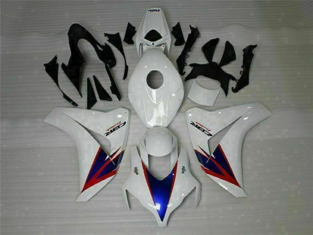 Carénages CBR 1000 RR 08-11 - Blanc Bleu Rouge