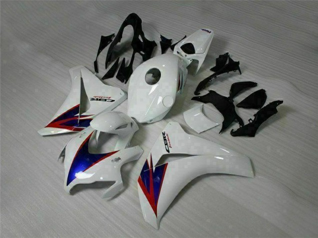 Carénages CBR 1000 RR 08-11 - Blanc Bleu Rouge