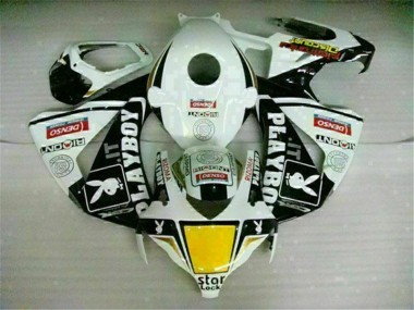 Carénages CBR 1000 RR 08-11 - Blanc Noir Playboy