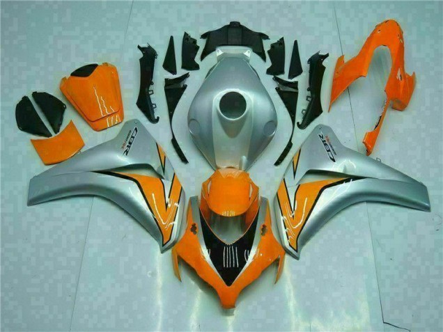 Carénages CBR 1000 RR 08-11 - Orange Argent Carénages CBR 1000 RR 08-11 - Orange Argent