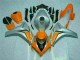 Carénages CBR 1000 RR 08-11 - Orange Argent Carénages CBR 1000 RR 08-11 - Orange Argent