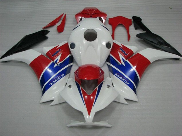 Carénages CBR 1000 RR 12-16 - Blanc Bleu Rouge