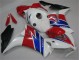 Carénages CBR 1000 RR 12-16 - Blanc Bleu Rouge