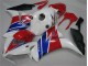 Carénages CBR 1000 RR 12-16 - Blanc Bleu Rouge