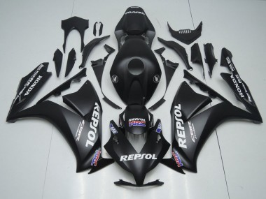 Carénages CBR 1000 RR 12-16 - Noir Mat Repsol
