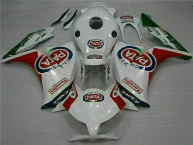 Carénages CBR 1000 RR 12-16 - Rouge Blanc PATA