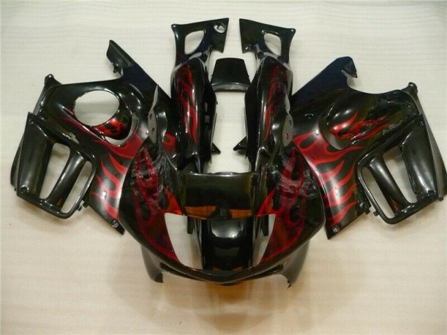 Carénages CBR 600 F3 95-98 - Noir Rouge Flamme Carénages CBR 600 F3 95-98 - Noir Rouge Flamme