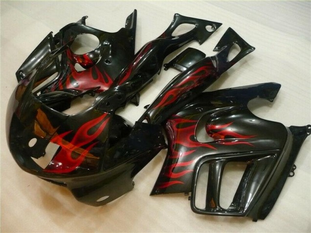 Carénages CBR 600 F3 95-98 - Noir Rouge Flamme Carénages CBR 600 F3 95-98 - Noir Rouge Flamme
