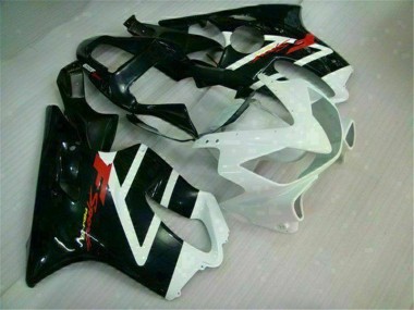 Carénages CBR 600 F4i 01-03 - Blanc Noir