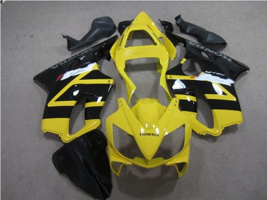 Carénages CBR 600 F4i 01-03 - Jaune Noir