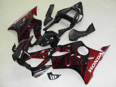 Carénages CBR 600 F4i 01-03 - Rouge Flamme