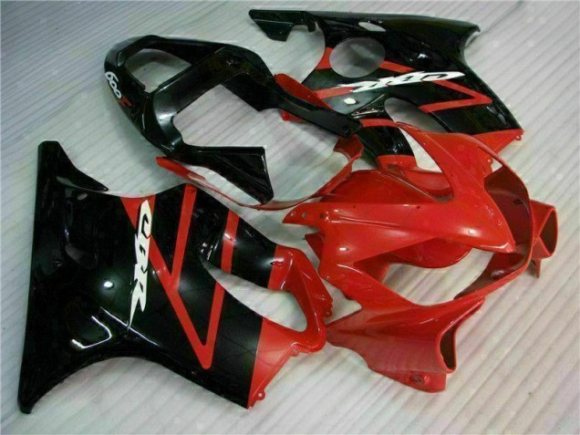 Carénages CBR 600 F4i 01-03 - Rouge Noir Carénages CBR 600 F4i 01-03 - Rouge Noir