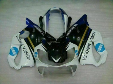 Carénages CBR 600 F4i 04-07 - Blanc Noir