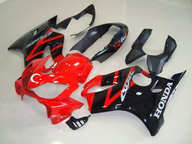 Carénages CBR 600 F4i 04-07 - Noir Rouge