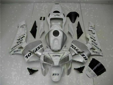 Carénages CBR 600 RR 03-04 - Blanc Repsol