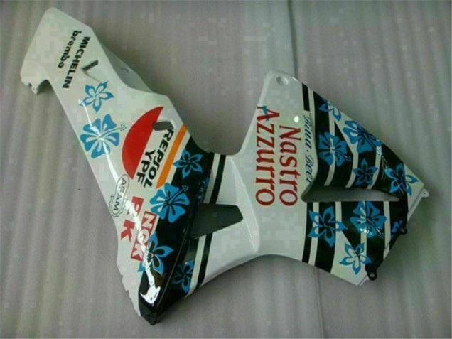 Carénages CBR 600 RR 05-06 - Blanc Bleu Nastro Azzurro 46 Carénages CBR 600 RR 05-06 - Blanc Bleu Nastro Azzurro 46