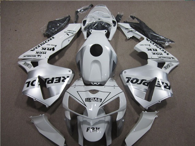 Carénages CBR 600 RR 05-06 - Blanc Noir Repsol