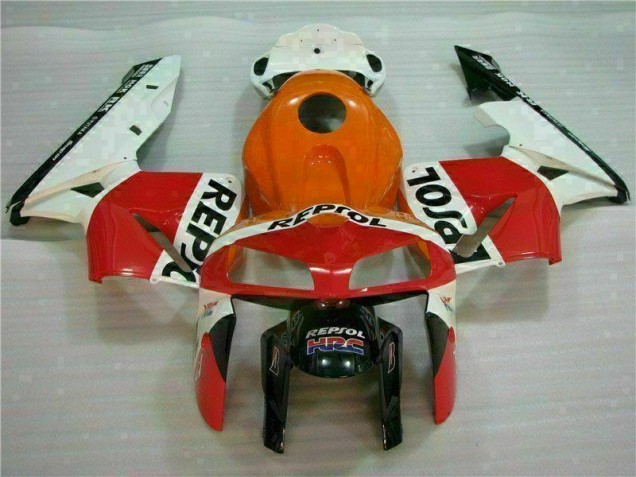 Carénages CBR 600 RR 05-06 - Orange Noir Repsol Carénages CBR 600 RR 05-06 - Orange Noir Repsol
