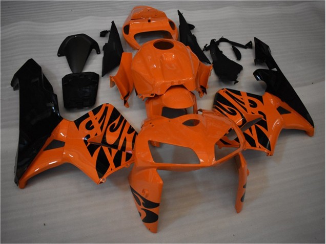 Carénages CBR 600 RR 05-06 - Orange Noir