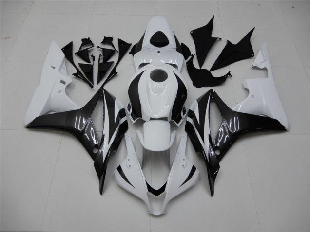 Carénages CBR 600 RR 07-08 - Blanc Noir Carénages CBR 600 RR 07-08 - Blanc Noir