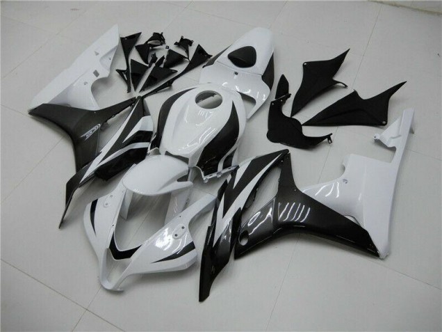 Carénages CBR 600 RR 07-08 - Blanc Noir Carénages CBR 600 RR 07-08 - Blanc Noir