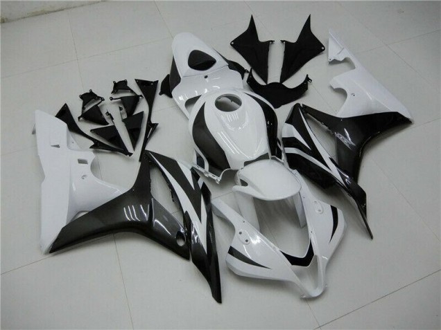 Carénages CBR 600 RR 07-08 - Blanc Noir Carénages CBR 600 RR 07-08 - Blanc Noir