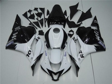Carénages CBR 600 RR 09-12 - Blanc Noir