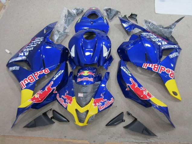 Carénages CBR 600 RR 09-12 - Bleu Red Bull