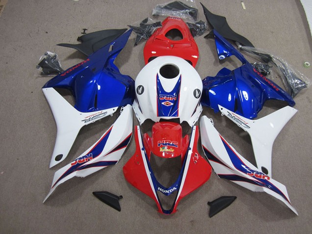 Carénages CBR 600 RR 09-12 - Rouge Blanc Bleu HRC