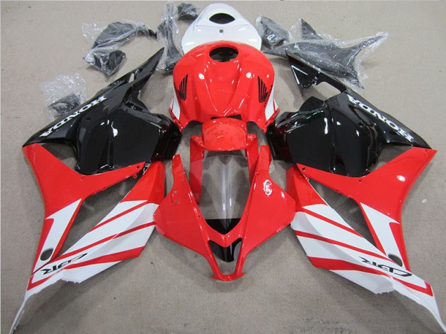 Carénages CBR 600 RR 09-12 - Rouge Noir Blanc