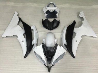 Carénages & Carrosserie R6 08-16 - Blanc Noir