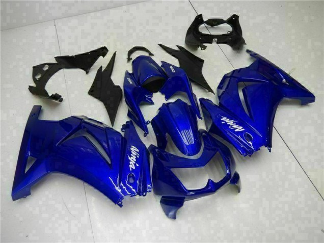 Carénages EX250 08-12 - Bleu Noir Blanc Ninja Carénages EX250 08-12 - Bleu Noir Blanc Ninja