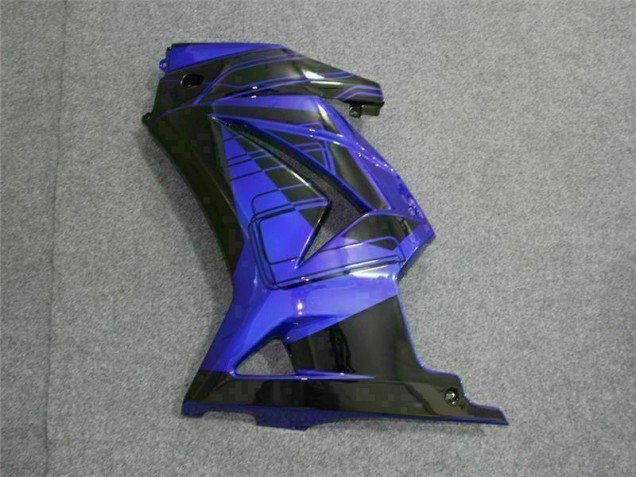 Carénages EX250 08-12 - Noir Bleu