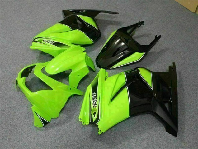 Carénages EX250 08-12 - Vert Noir Ninja