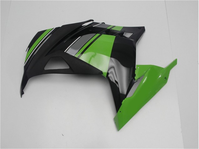 Carénages EX300 13-16 - Vert Noir Carénages EX300 13-16 - Vert Noir