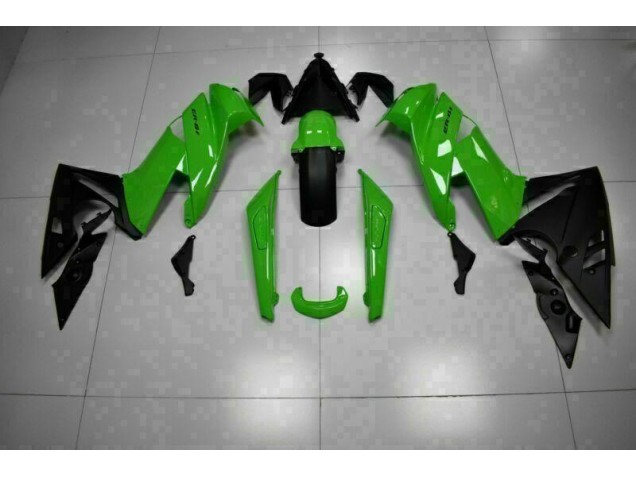 Carénages EX650 09-11 - Vert Noir Carénages EX650 09-11 - Vert Noir