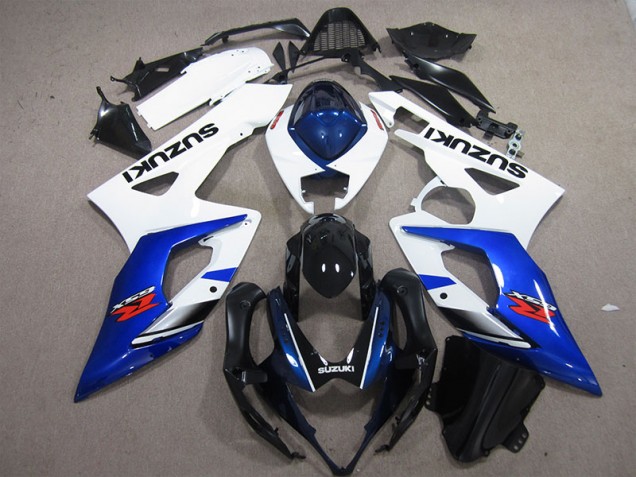 Carénages GSXR 1000 K5 05-06 - Blanc Bleu Carénages GSXR 1000 K5 05-06 - Blanc Bleu