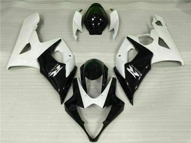 Carénages GSXR 1000 K5 05-06 - Blanc Noir Carénages GSXR 1000 K5 05-06 - Blanc Noir