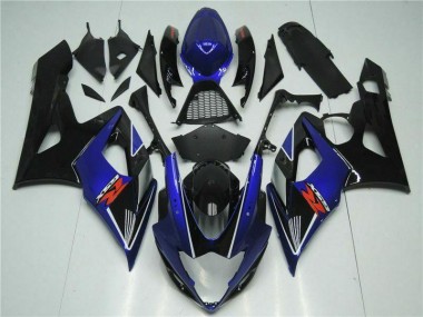 Carénages GSXR 1000 K5 05-06 - Bleu Noir