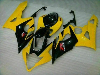 Carénages GSXR 1000 K5 05-06 - Jaune Noir