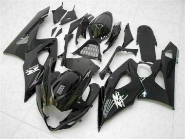 Carénages GSXR 1000 K5 05-06 - Noir Brillant