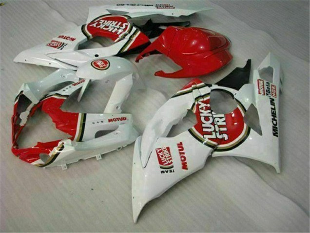 Carénages GSXR 1000 K5 05-06 - Rouge Blanc