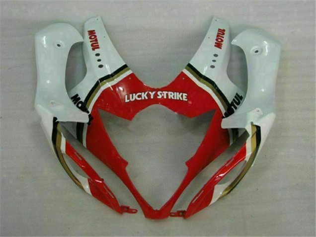 Carénages GSXR 1000 K5 05-06 - Rouge Blanc