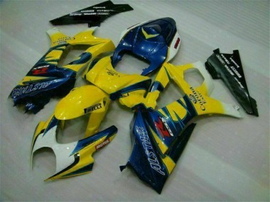 Carénages GSXR 1000 K7 07-08 - Jaune