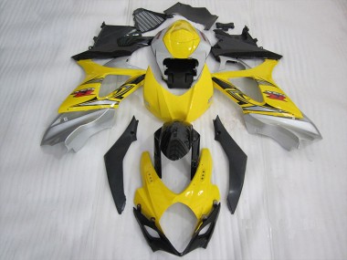 Carénages GSXR 1000 K7 07-08 - Jaune Noir