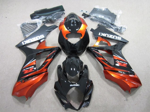Carénages GSXR 1000 K7 07-08 - Noir Orange