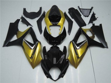 Carénages GSXR 1000 K7 07-08 - Or Noir