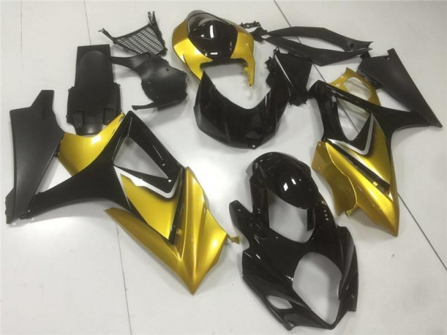 Carénages GSXR 1000 K7 07-08 - Or Noir