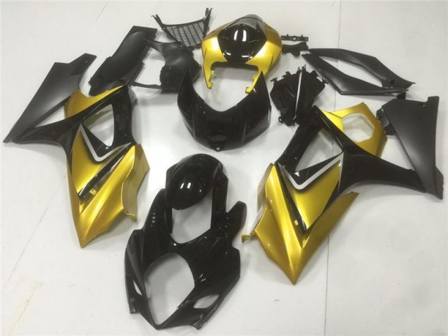 Carénages GSXR 1000 K7 07-08 - Or Noir