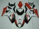 Carénages GSXR 1000 K7 07-08 - Rouge Blanc Carénages GSXR 1000 K7 07-08 - Rouge Blanc